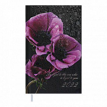 Еженедельник датированный карманный вертик, 2022, Posh, фиолетовый, BM.2887-07 Еженедельник датированный карманный вертик, 2022, Posh, фиолетовый, BM.2887-07