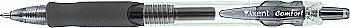 Ручка кулькова автоматична Comfort, чорна AB1030 Axent ***