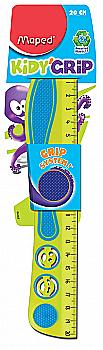 Лінійка пластикова 20 см в блістері, Kidy Grip, MP.278710 Лінійка пластикова 20 см в блістері, Kidy Grip, MP.278710