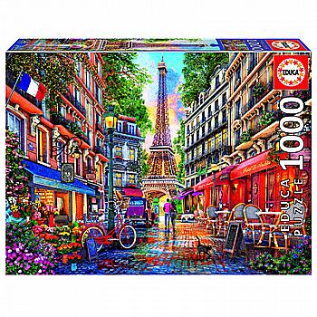 Пазл "1000" - Париж, Домінік Девісон, Educa, 19019