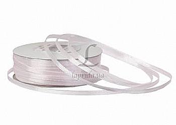 Стрічка атлас 3 мм-91 м, 90 пудрово-рожева