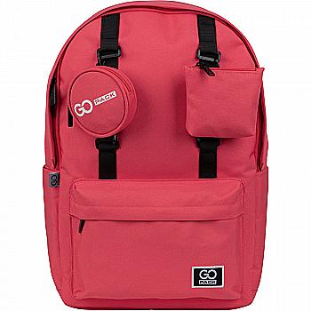 Рюкзак GoPack Education Teens 178-3, малиновый, GO22-178L-3 Рюкзак GoPack Education Teens 178-3, малиновый, GO22-178L-3