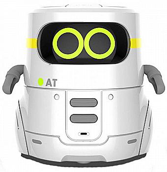 Умный робот с сенсорным управлением и обучающими карточками - AT-ROBOT 2, белый, AT002-01-UKR Умный робот с сенсорным управлением и обучающими карточками - AT-ROBOT 2, белый, AT002-01-UKR