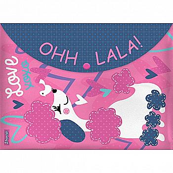 Папка-конверт на кнопці А4 "Love XOXO", 1 Вересня, 491835 Папка-конверт на кнопці А4 "Love XOXO", 1 Вересня, 491835