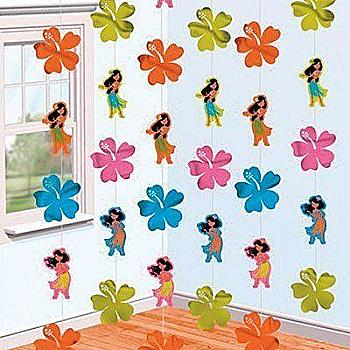 Гирлянда вертикальная Гибискус Девушки 2,1 м 6 ед, 1407-0190 Гирлянда вертикальная Гибискус Девушки 2,1 м 6 ед, 1407-0190