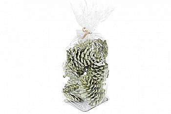 Набір шишок для декору, зелений, 814-220