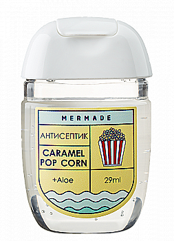 Антисептик для рук "Caramel Popcorn" 29 мл, MR0023, Mermade Антисептик для рук "Caramel Popcorn" 29 мл, MR0023, Mermade