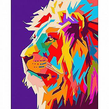 Набір для розпису по номерах 40*50 см "Непереможний", 953903