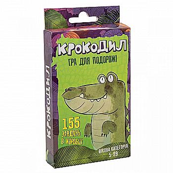 Гра розважальна "Крокодил" (укр) 30557, ТМ "Strateg" Гра розважальна "Крокодил" (укр) 30557, ТМ "Strateg"