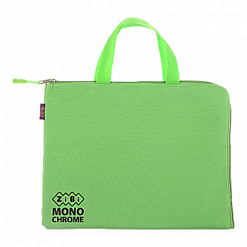 Папка А4 Монохром 33*25*1 см, 2 руч., гориз., салатова, ZB.705548-15 Папка А4 Монохром 33*25*1 см, 2 руч., гориз., салатова, ZB.705548-15