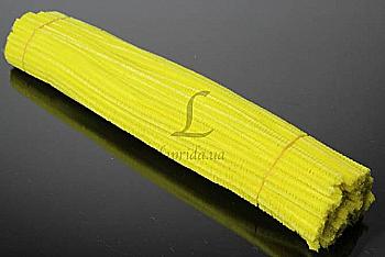 Проволока синельная 0,6*30 см, желтая, 5-61815