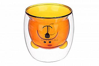 Стакан скляний з подвійним дном, 250 мл, 671-224