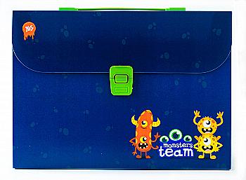 Портфель пластиковий "Monsters", 1 Вересня, 491236