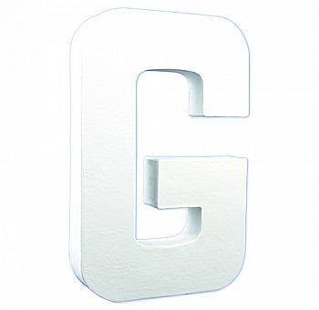 Заготовка из папье-маше Буква "G" 3*13,5*20,5 см, AC706C ТМ "Clairefontaine" Заготовка из папье-маше Буква "G" 3*13,5*20,5 см, AC706C ТМ "Clairefontaine"