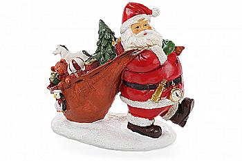 Статуетка "Санта з подарунками" 23 см, 718-790