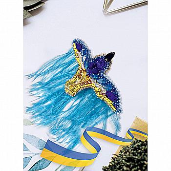 Набір для вишивки бісером прикраси "Мої крила", AD-223 Набір для вишивки бісером прикраси "Мої крила", AD-223