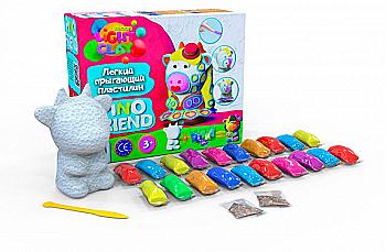 Набір легкого стрибаючого пластиліну "Pino Friend Діді", 70061* Набір легкого стрибаючого пластиліну "Pino Friend Діді", 70061*