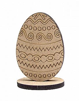 Заготівка Яйце 8, на підставці 2 шт, ДВП, Rosa Talent (2)
