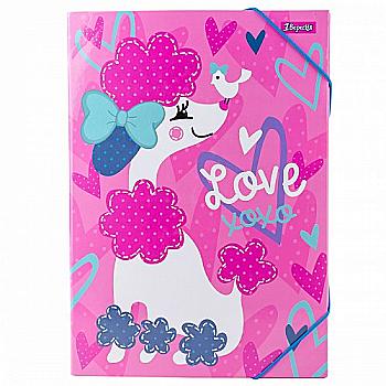 Папка для праці картон А4 "Love XOXO", 1 Вересня, 491891 Папка для праці картон А4 "Love XOXO", 1 Вересня, 491891