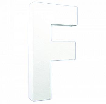 Заготовка из папье-маше Буква "F" 3*10,5*20,5 см, AC705C ТМ "Clairefontaine" Заготовка из папье-маше Буква "F" 3*10,5*20,5 см, AC705C ТМ "Clairefontaine"