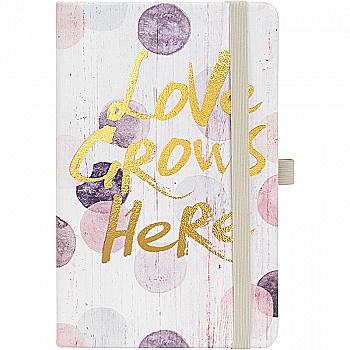 Книга записная Partner 96 л. 125*195, Love grows here, 8617-08-A Книга записная Partner 96 л. 125*195, Love grows here, 8617-08-A