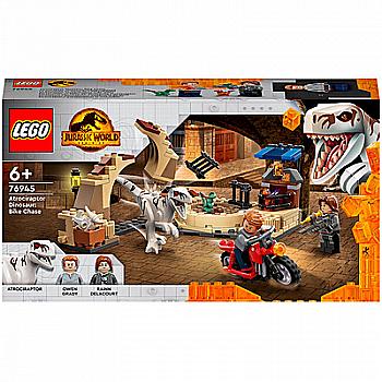 Конструктор Lego Jurassic World "Преследование атроцираптора на мотоцикле", 76945 Конструктор Lego Jurassic World "Преследование атроцираптора на мотоцикле", 76945
