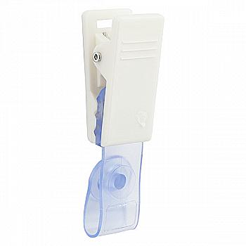 Кліп для бейджа, білий, 4534-21-А