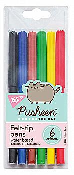 Фломастери 6 кол. "Pusheen", 650427 Фломастери 6 кол. "Pusheen", 650427