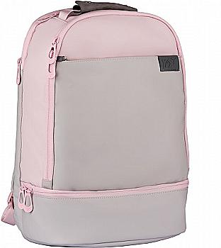 Рюкзак молодіжний YES T-123  "Amelie", сірий/рожевий, 557863