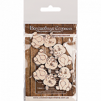 Заготовка деревянная для декорирования, FLC-120