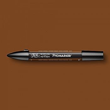 Маркер двосторонній, Promarker, W&N, Сієна палена О324 Маркер двосторонній, Promarker, W&N, Сієна палена О324