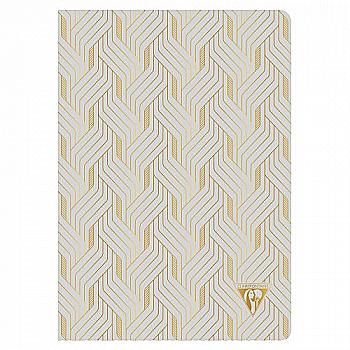 Блокнот 9*14 см 48 л. Neo Deco NoteBook Spring, линия, на скобе, бумага слоновая кость, серый, 193696C Блокнот 9*14 см 48 л. Neo Deco NoteBook Spring, линия, на скобе, бумага слоновая кость, серый, 193696C