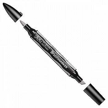 Маркер двосторонній Brushmarker, Сірий холодний 3, 0204159 W&N Маркер двосторонній Brushmarker, Сірий холодний 3, 0204159 W&N