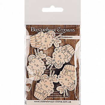 Заготовка деревянная для декорирования, FLC-201