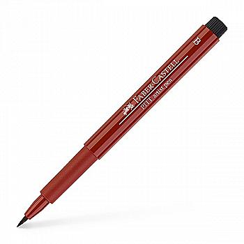 Ручка капілярна PITT Brush Artist Pen 192 індійський червоний, 167492 Faber-Castell Ручка капілярна PITT Brush Artist Pen 192 індійський червоний, 167492 Faber-Castell