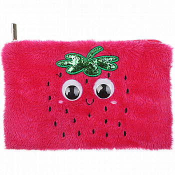 Пенал плоский "Strawberry" 24*15*1 см, ZB.701215 Пенал плоский "Strawberry" 24*15*1 см, ZB.701215