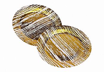 Тарелки бумажные 18 см, 10 шт, 5-61884