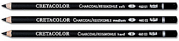 Олівець д/рисунку Вугiльний середній Cretacolor Олівець д/рисунку Вугiльний середній Cretacolor