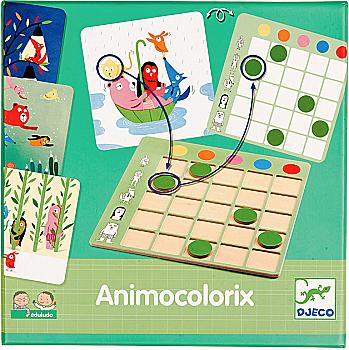 Игра настольная "Animo Colorix", DJ08359, DJECO