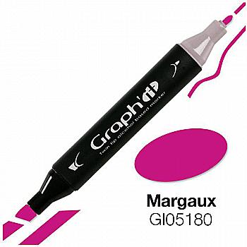 Маркер двухсторонний, Малиновий (5180), GI05180 Graph`it Маркер двухсторонний, Малиновий (5180), GI05180 Graph`it