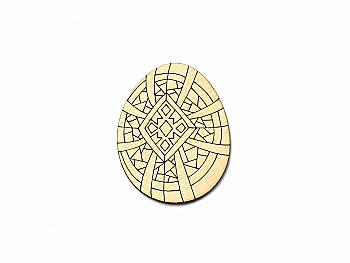 Заготівка дерев`яна "Пасхальне яйце №8", P017 Заготівка дерев`яна "Пасхальне яйце №8", P017