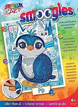 Набор для творчества Sequin Art Smoogles Пингвин, SA1817