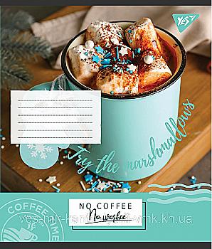Тетрадь 96 кл. YES No coffee no work, 765563