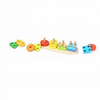 Обучающий сортер "Нанизываем формочки", ТМ "Top Bright", 150040