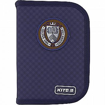 Пенал Kite 622 College line, 1 від., 2 відв., без наповн., K20-622-2 Пенал Kite 622 College line, 1 від., 2 відв., без наповн., K20-622-2