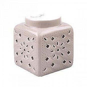 Аромалампа Scentchips квадратна різьблена 10*10*12 см, сіро-коричневий, 8240109 Аромалампа Scentchips квадратна різьблена 10*10*12 см, сіро-коричневий, 8240109