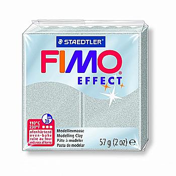 Пластика Effect, Срібна металік, 57г, Fimo Пластика Effect, Срібна металік, 57г, Fimo