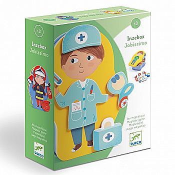 Игра магнитная "Профессии", DJ03086, DJECO