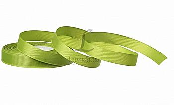 Стрічка репсова 1,2 cм-18 м, GX-76 салатова