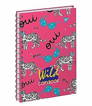 Блокнот А6 64 арк. кл., спіраль, "Wild Animals Neon" YES 151621 Блокнот А6 64 арк. кл., спіраль, "Wild Animals Neon" YES 151621